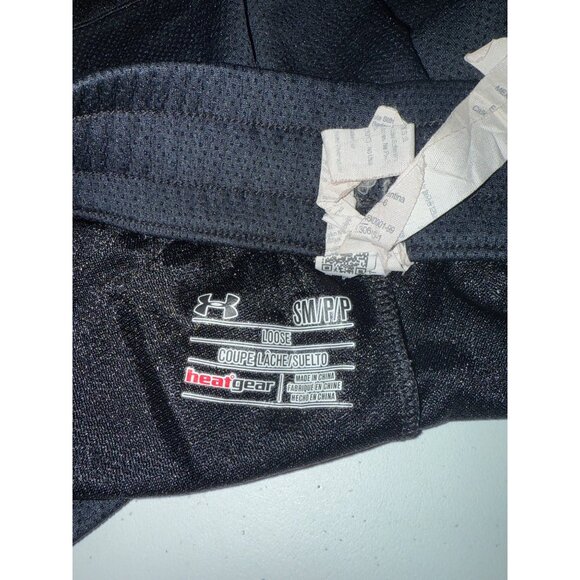 Under Armour Womens Black Loose Fit HeatGear Athletic Shorts S - Picture 4 of 5